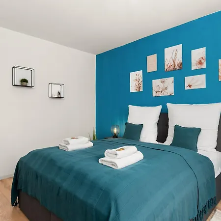 Free Living - City Design Apartments, Zentrum, Outlet, Balkon, Kueche Wolfsburg Exterior foto