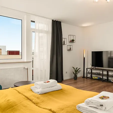 Free Living - City Design Apartments, Zentrum, Outlet, Balkon, Kueche Wolfsburg Exterior foto