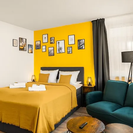Free Living - City Design Apartments, Zentrum, Outlet, Balkon, Kueche Wolfsburg Exterior foto