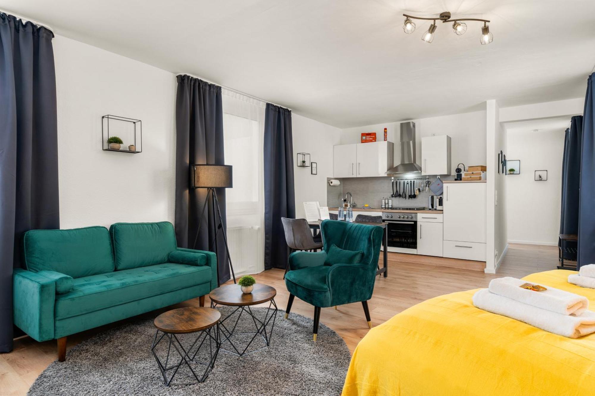 Free Living - Design Apartments, Zentrum, Outlet, Balkon, Kueche * Wolfsburg