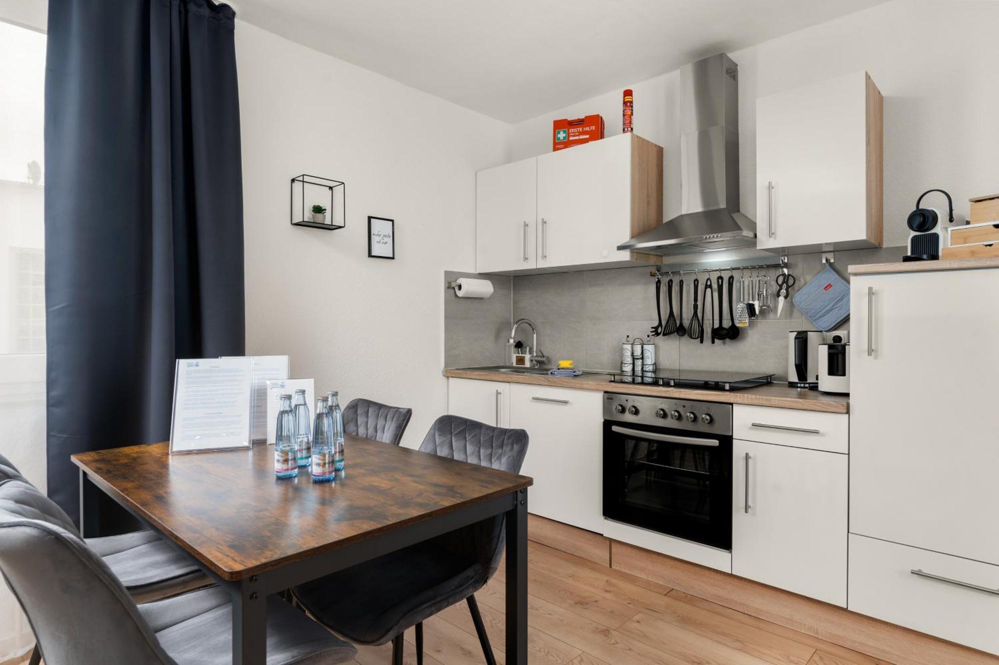 Free Living - Design Apartments, Zentrum, Outlet, Balkon, Kueche