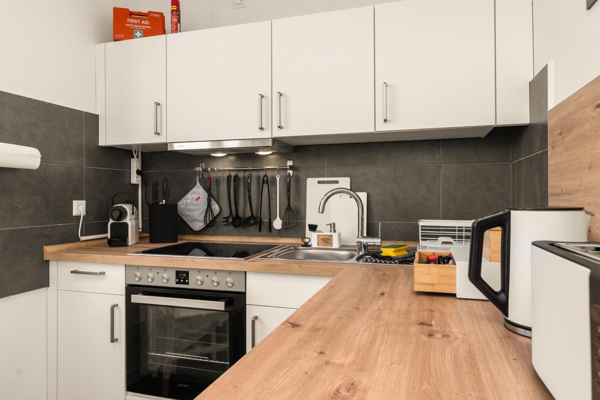 Free Living - Design Apartments, Zentrum, Outlet, Balkon, Kueche * Wolfsburg