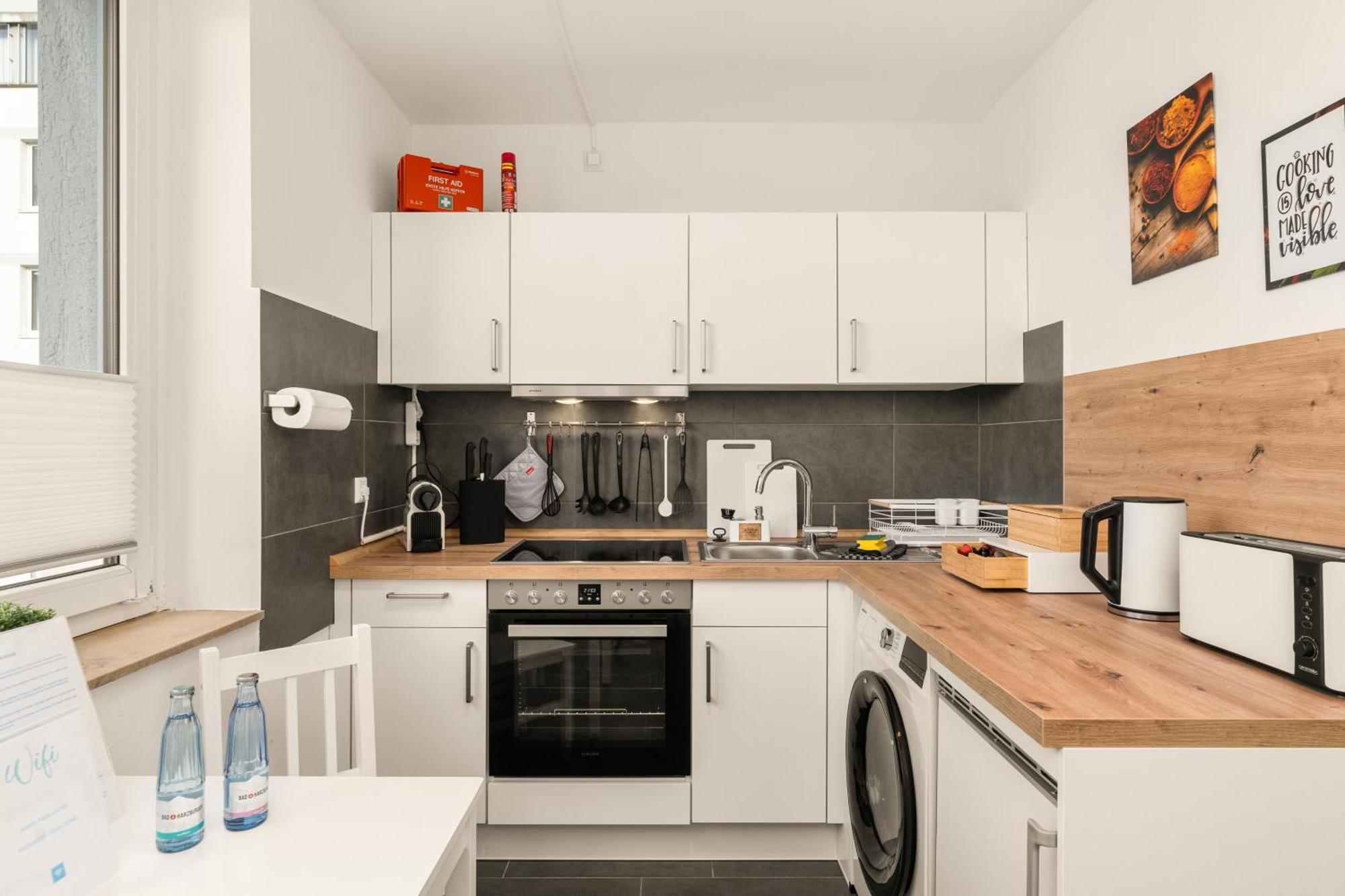 Free Living - Design Apartments, Zentrum, Outlet, Balkon, Kueche *