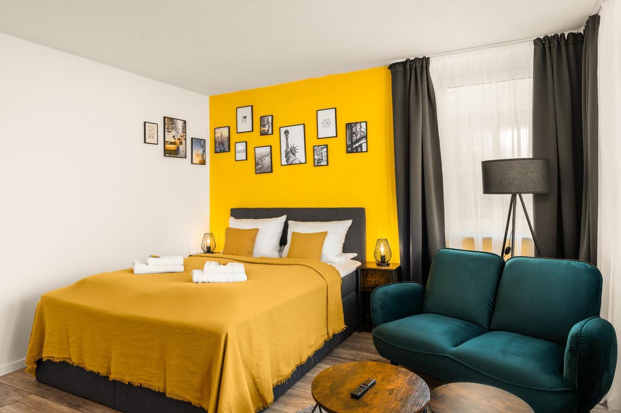 Apartment Free Living - Design Apartments, Zentrum, Outlet, Balkon, Kueche Wolfsburg