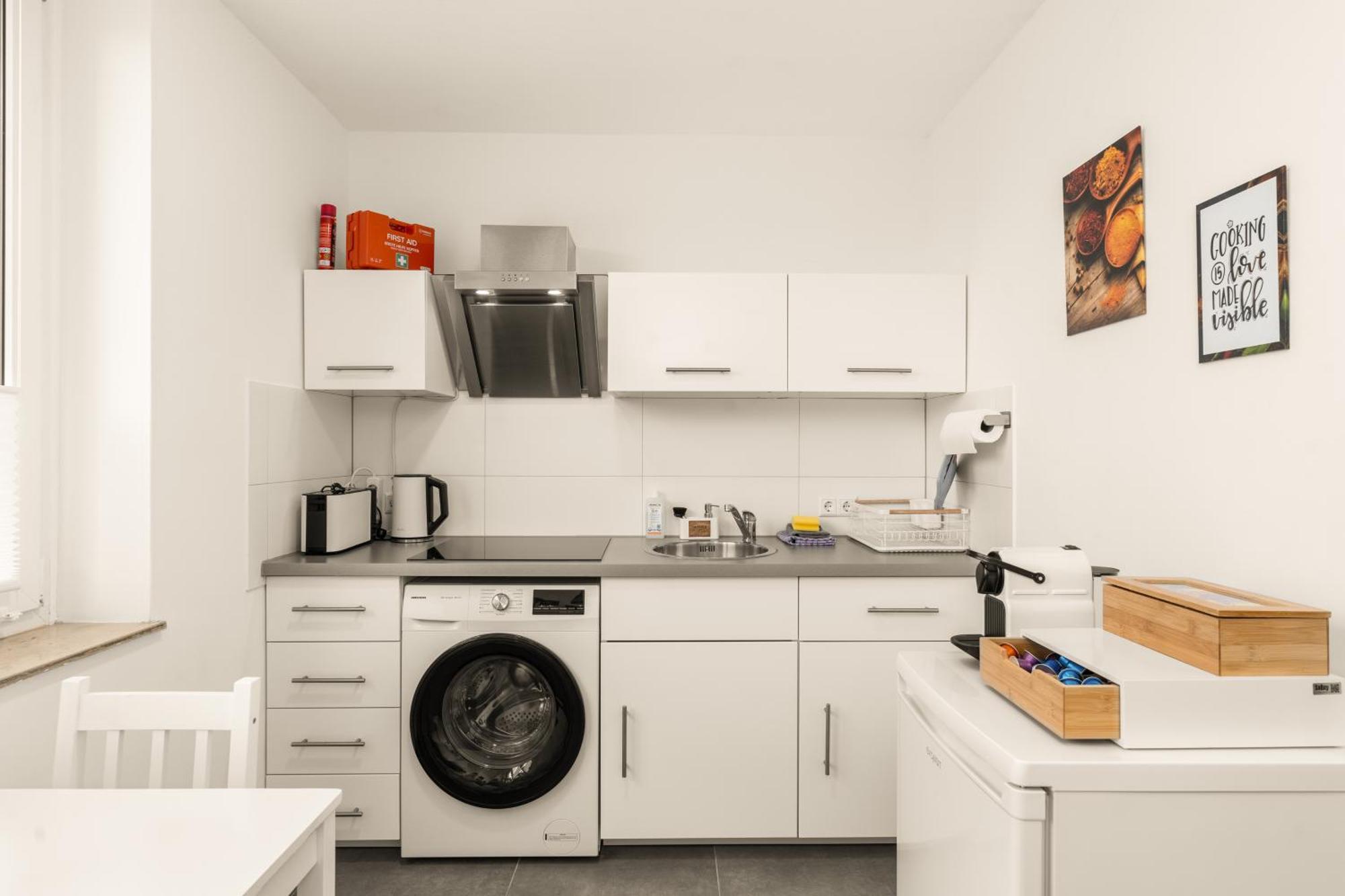 Free Living - Design Apartments, Zentrum, Outlet, Balkon, Kueche Apartment Wolfsburg